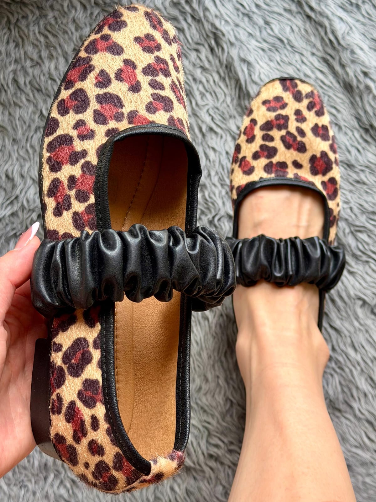 Mule con tira resorte - Print