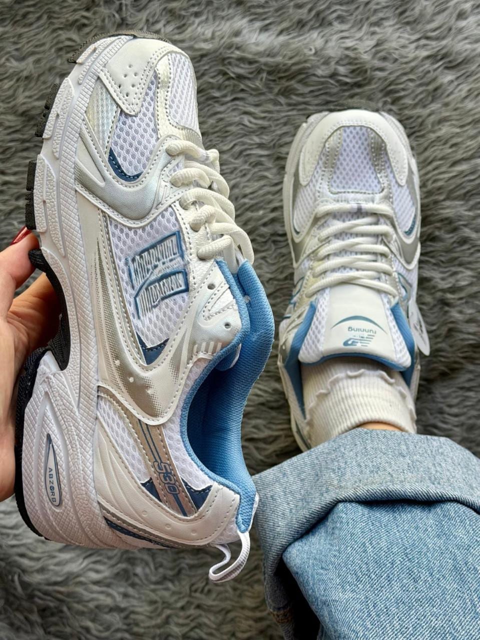 Tenis NN especial - Blanco azul